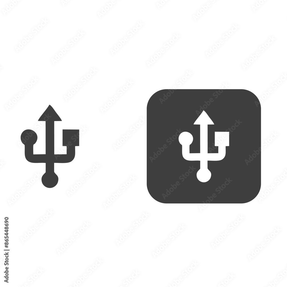 Obraz premium usb icon USB icon