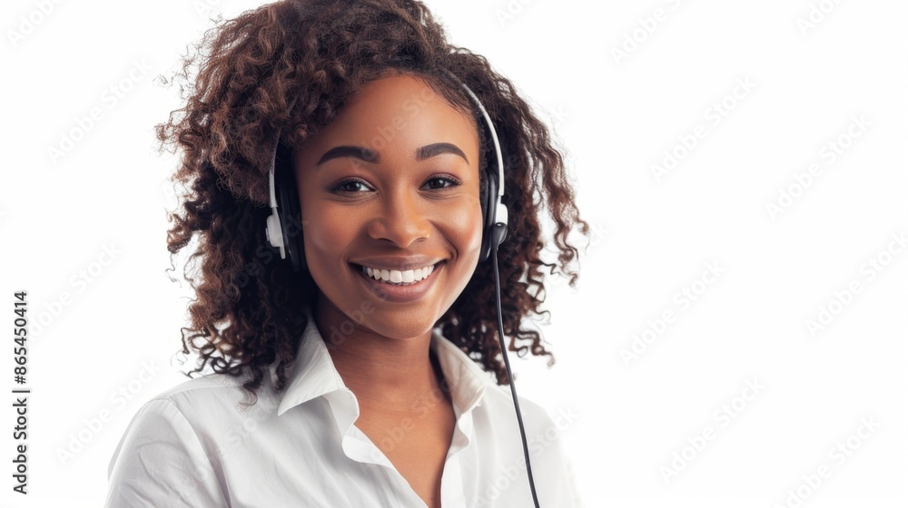 Professional Customer Service Representative with Headset - Generative AI Professional Customer Service Representative with Headset - Generative AI