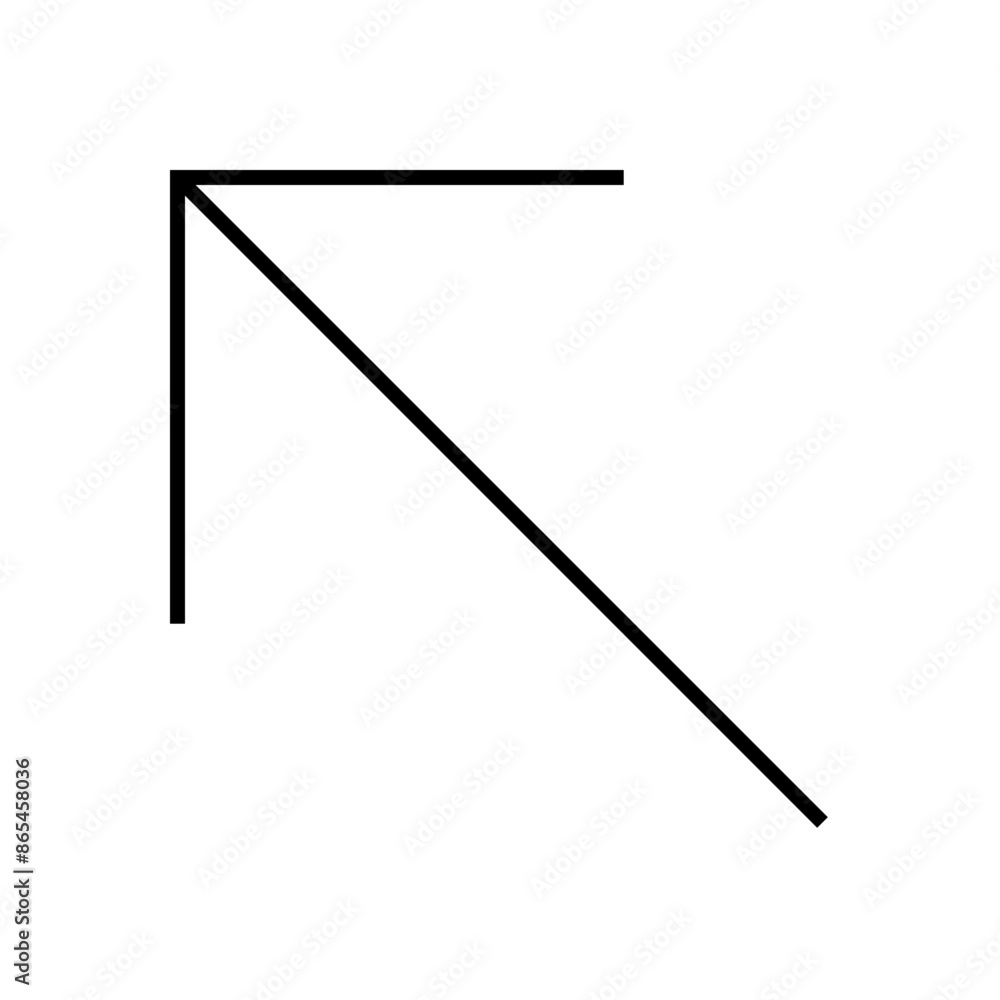 Direction Arrow Line Icon Direction Arrow Line Icon