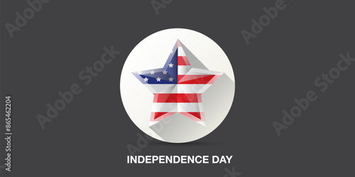 Independence Day USA Banner, background and Greeting Card with Star with usa flag. 4th of July United States Independence Day Celebration Design Vector Illustration. Independence day poster template Free Download Independence Day USA Banner, background and Greeting Card with Star with usa flag. 4th of July United States Independence Day Celebration Design Vector Illustration. Independence day poster template - GFXLoad