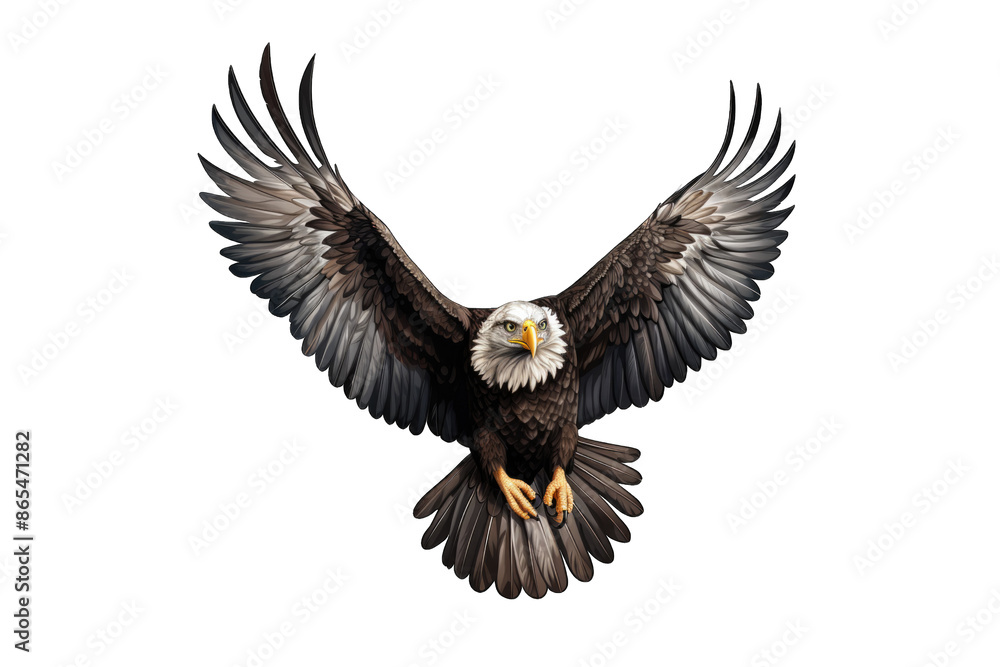 Fototapeta premium Eagle (PNG 8640x5760)