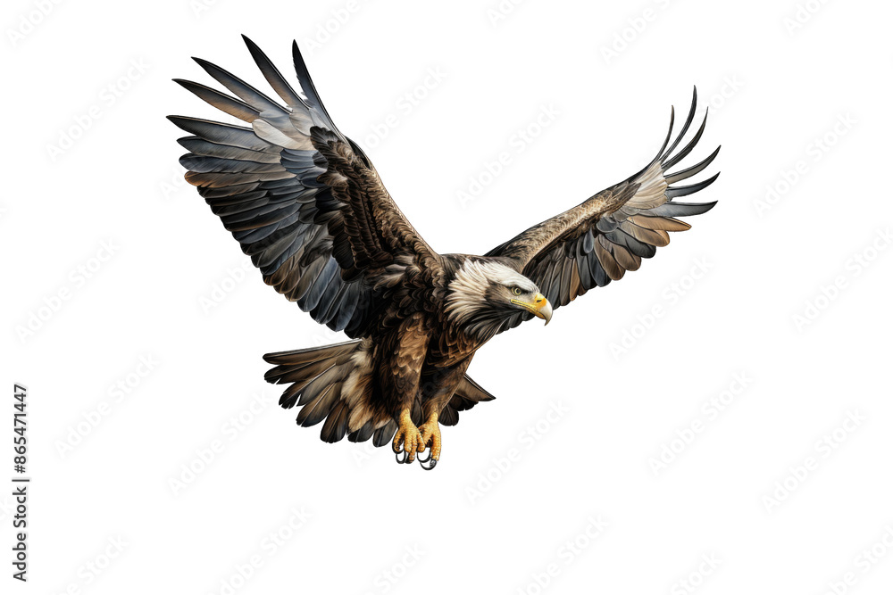 Obraz premium Eagle (PNG 8640x5760)