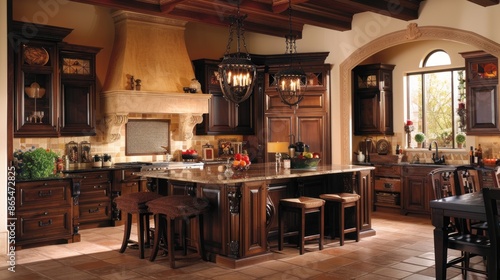 Traditional Tuscan Kitchen 