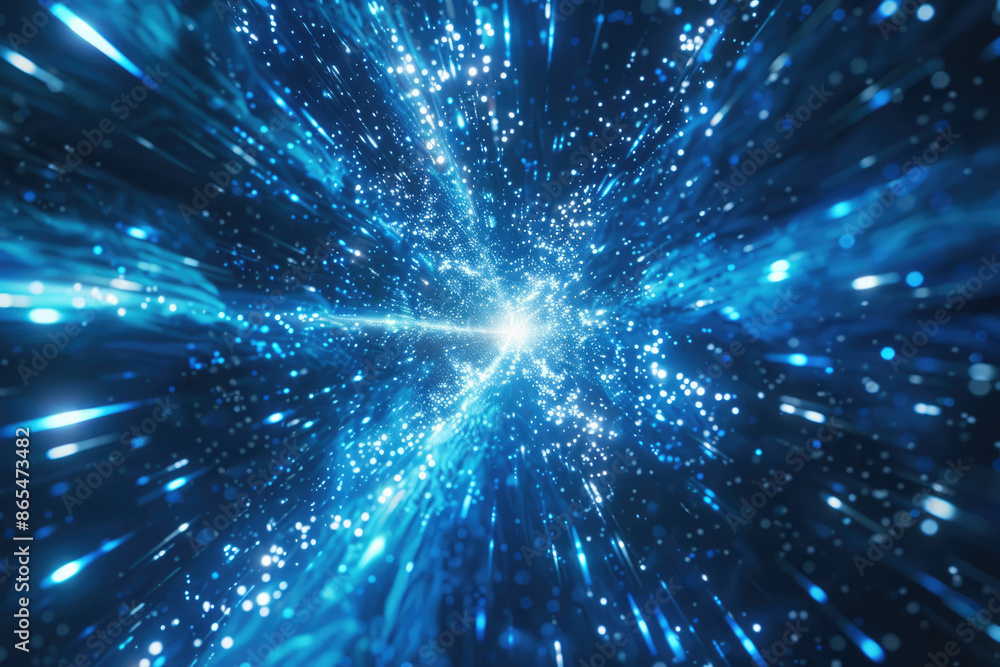 a blue and white abstract image of a space with a blue background with stars and lines a blue and white abstract image of a space with a blue background with stars and lines