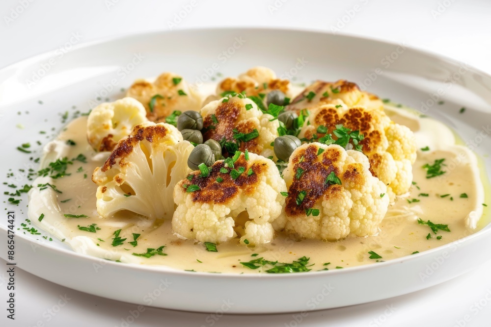 Tender and Succulent Cauliflower Piccata with Tangy Lemon Butter Sauce Tender and Succulent Cauliflower Piccata with Tangy Lemon Butter Sauce