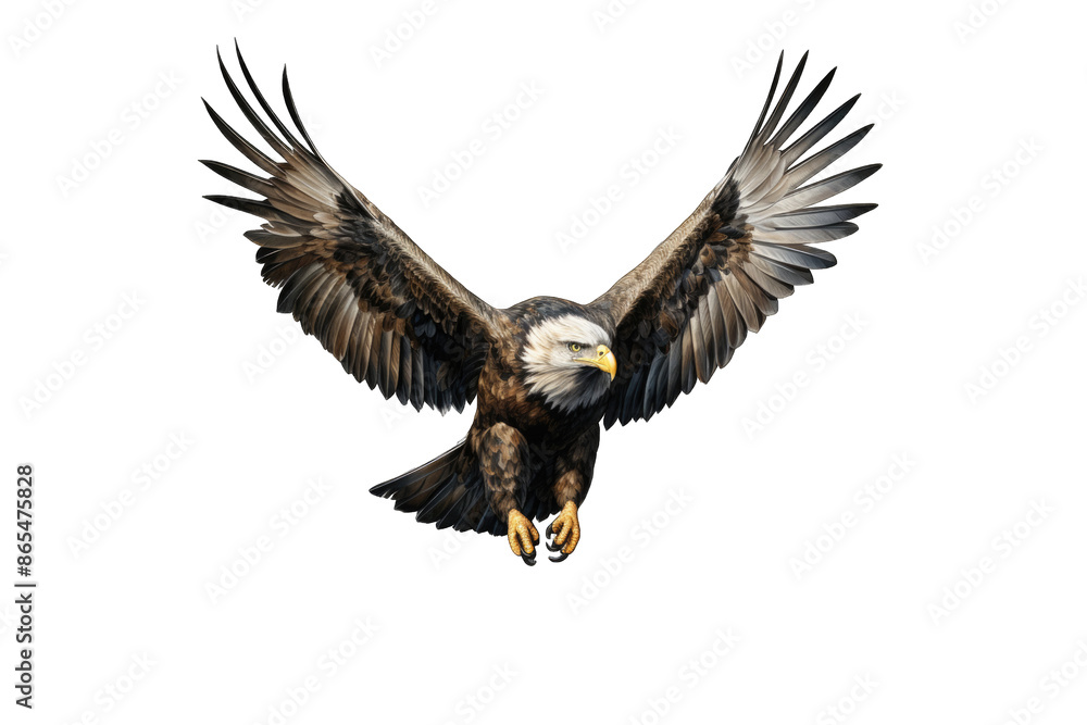 Obraz premium Eagle (PNG 8640x5760)