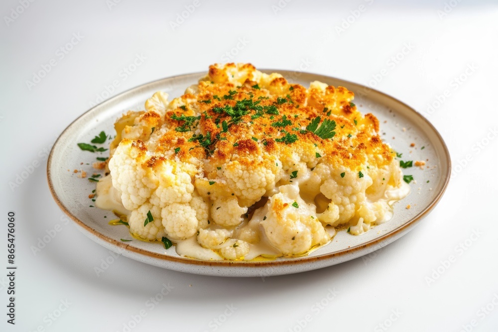 Luscious Cauliflower and Parsnip Gratin with Herbal Freshness Luscious Cauliflower and Parsnip Gratin with Herbal Freshness