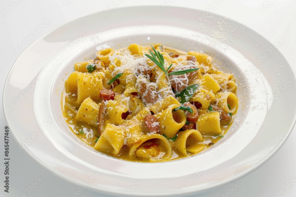 Italian Pork Sausage Cavatappi al Vino with Olive Oil Italian Pork Sausage Cavatappi al Vino with Olive Oil