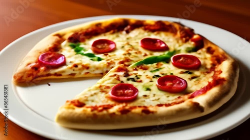 Wallpaper Mural  Deliciously cheesy pizza ready to be savored Torontodigital.ca