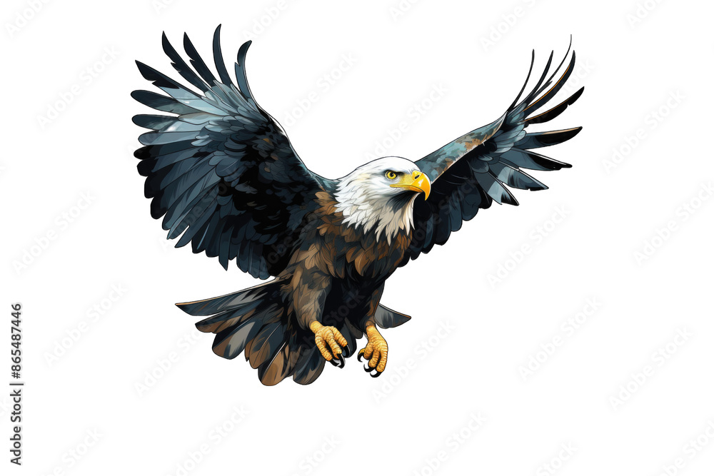 Obraz premium I Love Eagle (JPG 300Dpi 10800x7200)