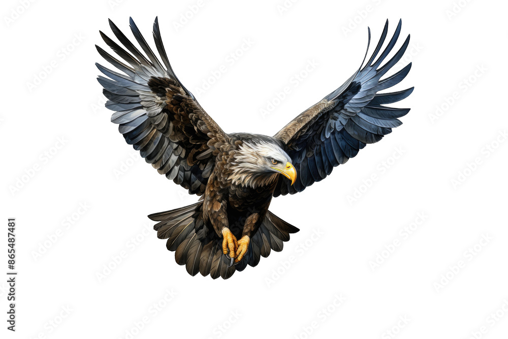 Fototapeta premium I Love Eagle (JPG 300Dpi 10800x7200)