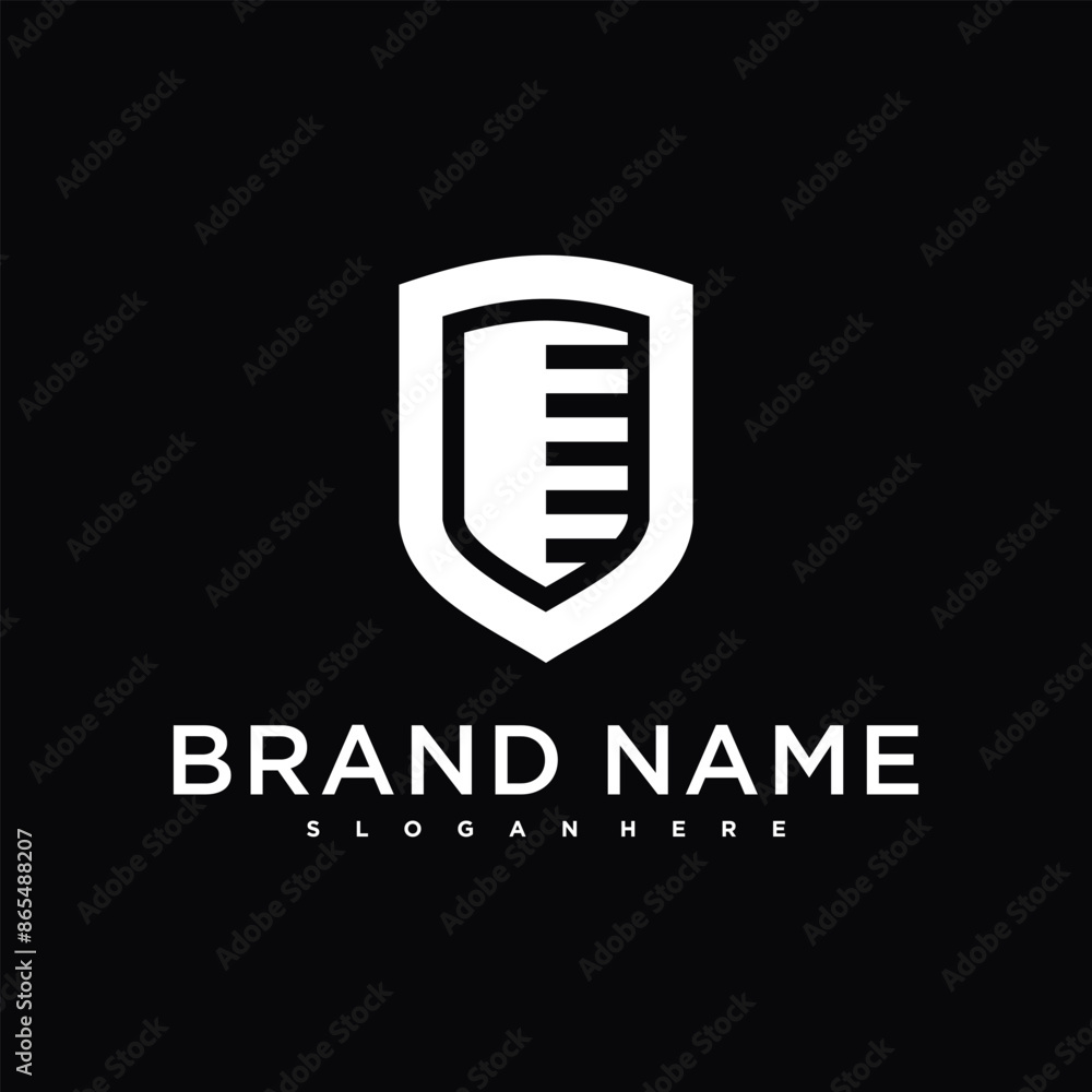 Shield logo design creative concept. Premium Vector Shield logo design creative concept. Premium Vector