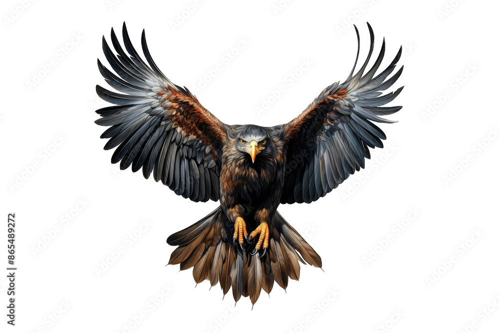 Fototapeta premium I Love Eagle (JPG 300Dpi 10800x7200)