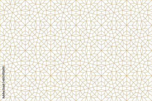 Seamless geometric pattern in authentic arabian style.