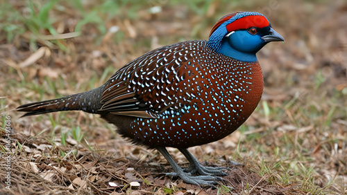 Temminck's Tragopan bird photo