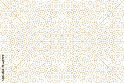 Seamless geometric pattern in authentic arabian style.