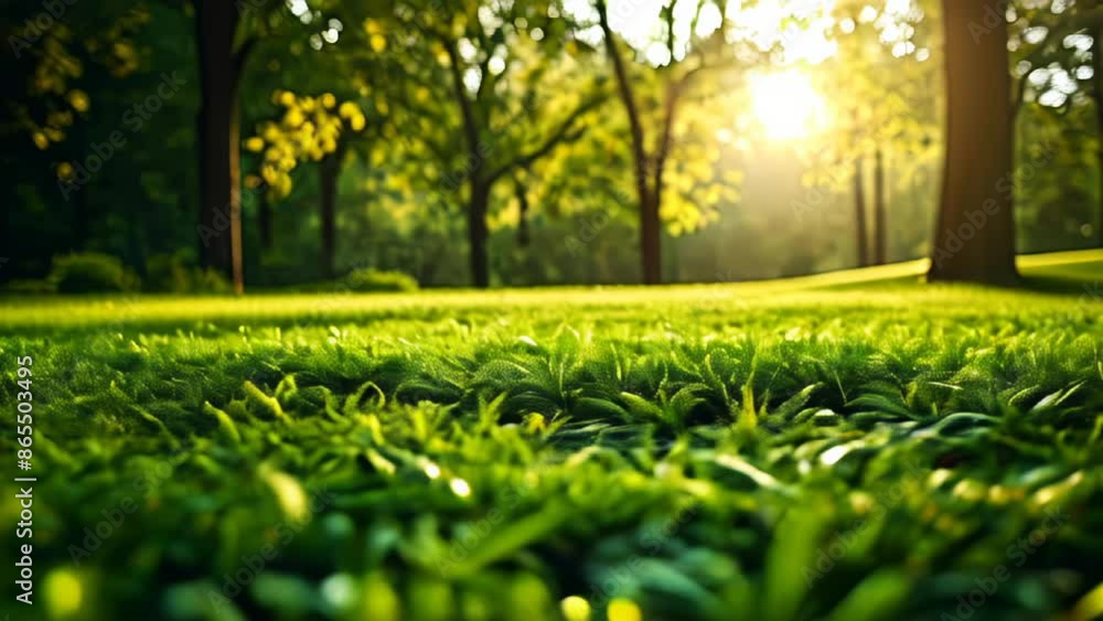 Bright and Beautiful A Sunlit Forest Path Bright and Beautiful A Sunlit Forest Path