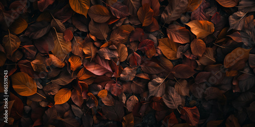 Herbstblätter Hintergrundmotiv Design photo