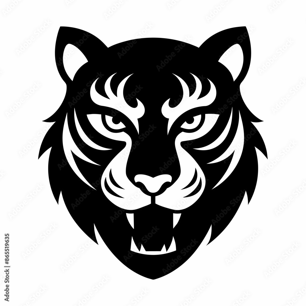 head of tiger head of tiger