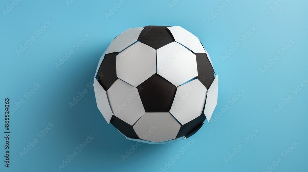 Obraz premium 3D soccer ball