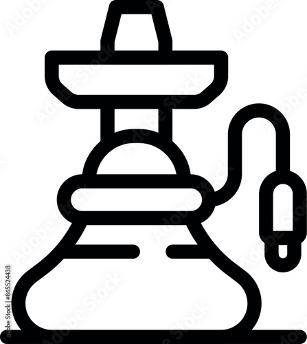 Electronic hookah for enjoying flavored tobacco, offering a modern twist on a traditional experience
