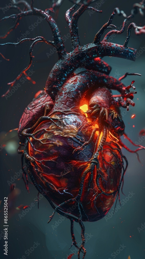 Advanced Heart Visualization in Medical Research Setting