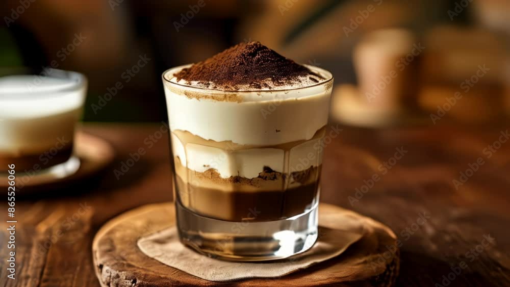 Indulgence in a glass A layered dessert delight Indulgence in a glass A layered dessert delight