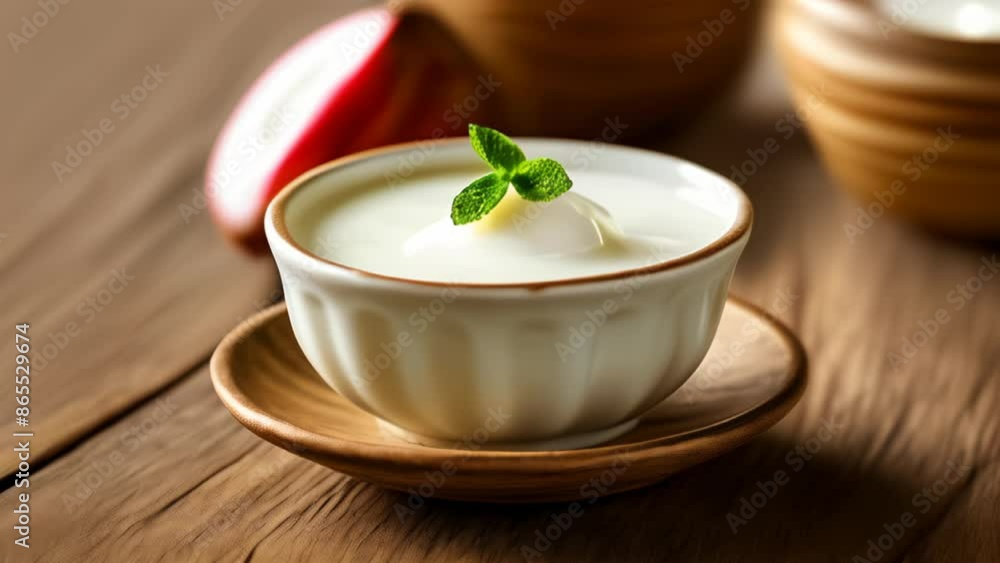 Deliciously creamy treat with a touch of mint Deliciously creamy treat with a touch of mint