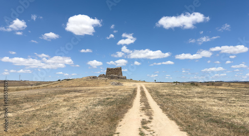 Nuraghe Piscu, Suelli, consists of a truncated cone tower and is one of the most beautiful nuraghi photo