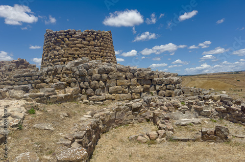 Nuraghe Piscu, Suelli, consists of a truncated cone tower and is one of the most beautiful nuraghi photo