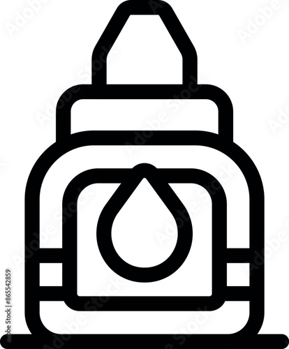 Nasal spray bottle providing effective relief for nasal congestion, soothing discomfort and promoting easy breathing