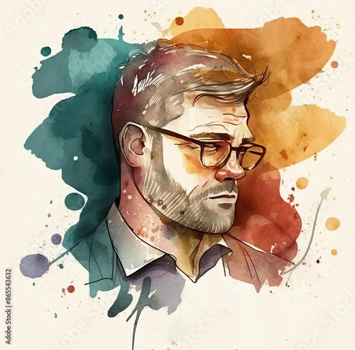 Illustrazione Hipster