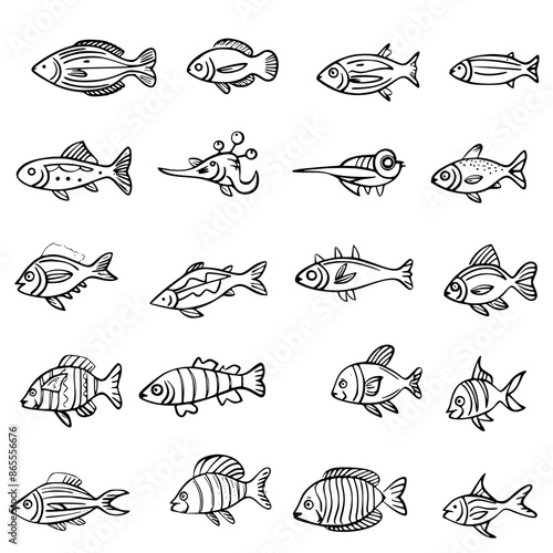 fish, sea, vector, fishing, silhouette, animal, illustration, icon, cartoon, nature, water, pattern, food, salmon, ocean, design, marine, art, set, seafood, seamless, shark, car, Seashells svg, Seashe photo