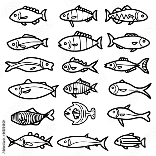 fish, sea, vector, fishing, silhouette, animal, illustration, icon, cartoon, nature, water, pattern, food, salmon, ocean, design, marine, art, set, seafood, seamless, shark, car, Seashells svg, Seashe photo