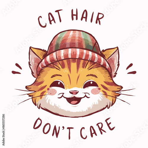 Cool Cat t-shirt vector design