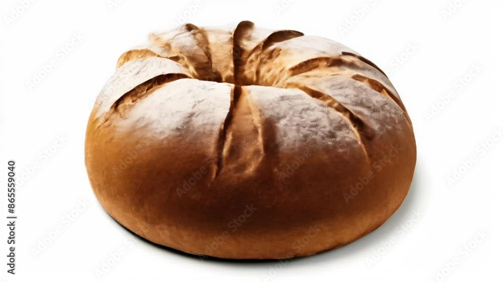 Deliciously baked bread ready to be enjoyed Deliciously baked bread ready to be enjoyed