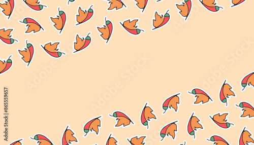 coffee. a cup of coffee. a fragrant drink. pattern. the poster. frame. vector. retro palette. on a colored background. place for the inscription. hand-drawn.	