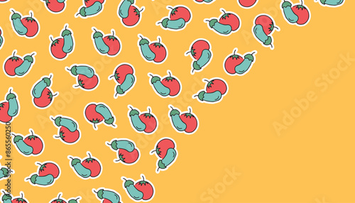 coffee. a cup of coffee. a fragrant drink. pattern. the poster. frame. vector. retro palette. on a colored background. place for the inscription. hand-drawn.	