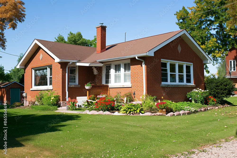 In the heart of a serene countryside, nestled among rolling hills adorned with lush, emerald-green foliage, stands a quaint house that embodies tranquility and harmony with nature.
In the heart of a serene countryside, nestled among rolling hills adorned with lush, emerald-green foliage, stands a quaint house that embodies tranquility and harmony with nature.