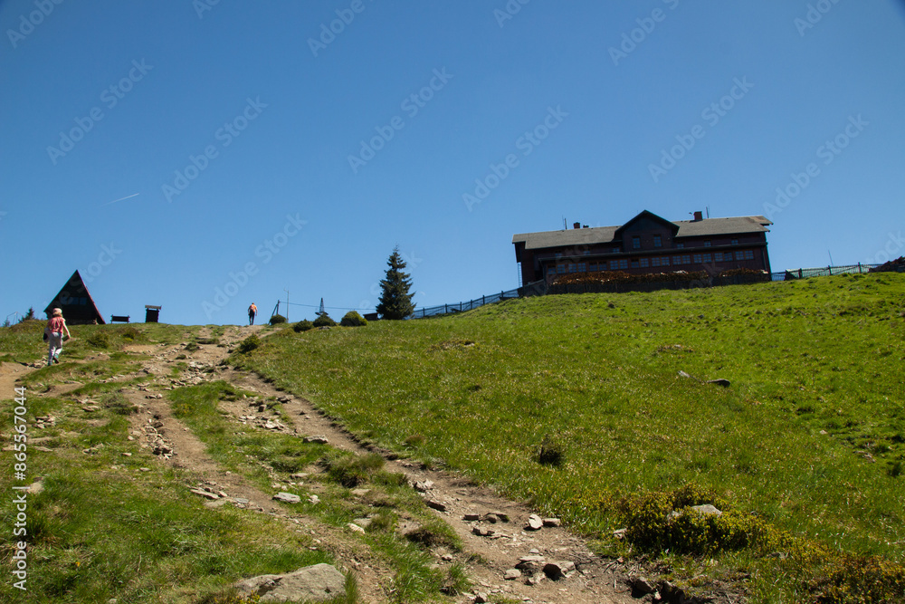 Śnieżnik, widok na Masyw Śnieżnika Śnieżnik, widok na Masyw Śnieżnika