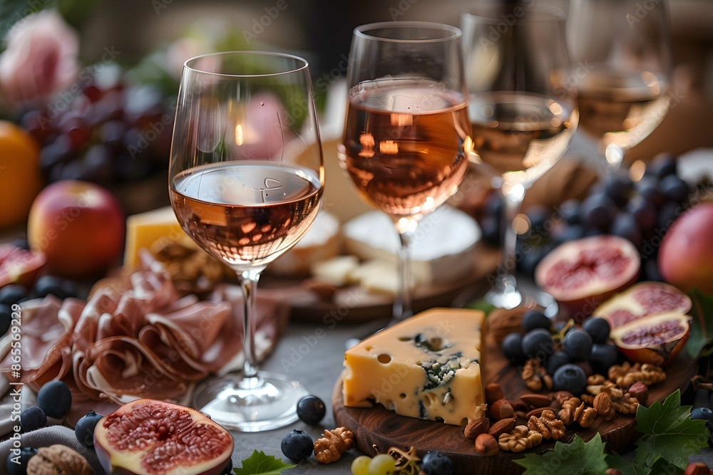 High-resolution image of an elegant wine tasting. High-resolution image of an elegant wine tasting.
