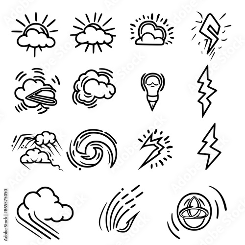 Storm icon, electricity icon, flash icon, lightning icon, thunder icon, thunderstorm icon, weather icon, danger icon, illustration icon, bolt icon, light icon, thunderbolt icon, climate icon, stroke i