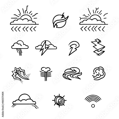Storm icon, electricity icon, flash icon, lightning icon, thunder icon, thunderstorm icon, weather icon, danger icon, illustration icon, bolt icon, light icon, thunderbolt icon, climate icon, stroke i