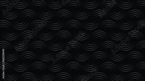 composition of pattern in black background vector art in 4k vector 