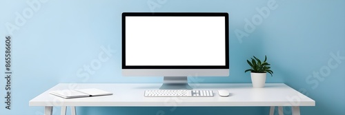 Sleek Minimalist Home Office Workspace