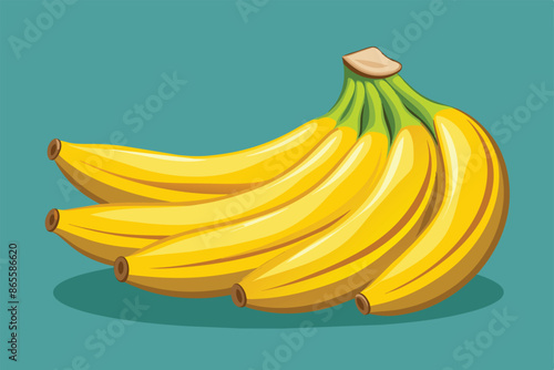 Banana set. Whole, peeled bananas, bunches, and slices of fruits isolated on isolated background