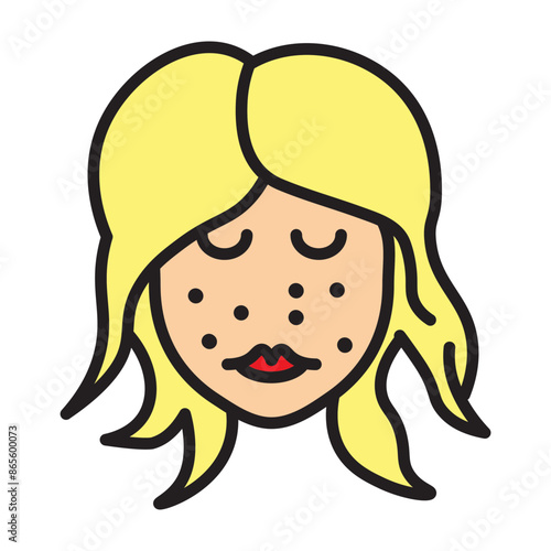 Exfoliation Methods Vector Filled Icon Design