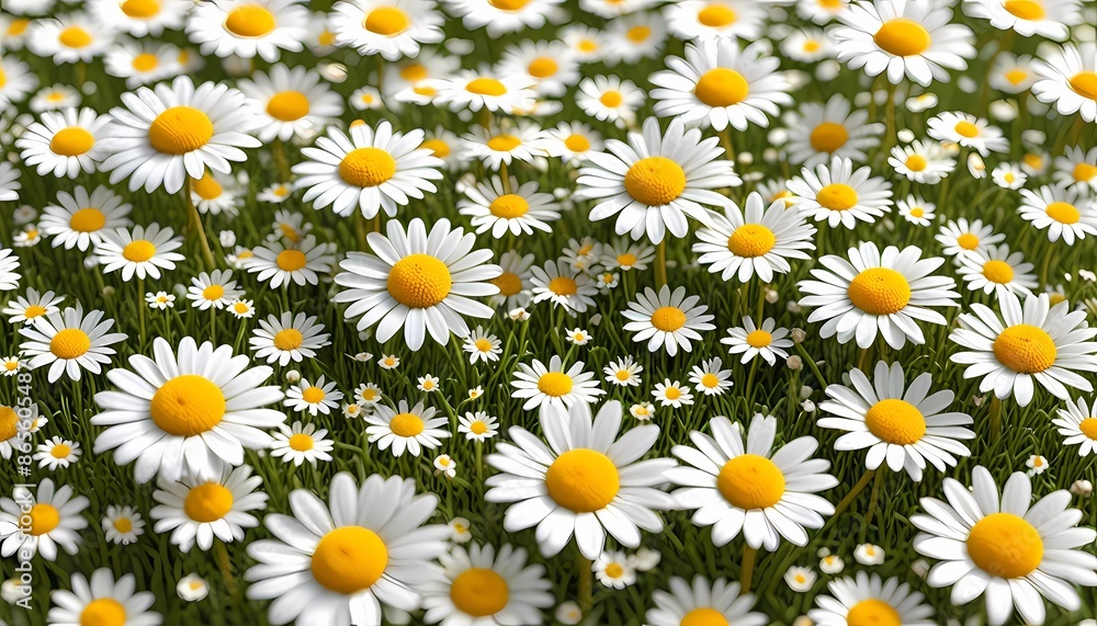 daisies in a garden