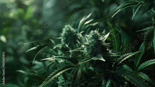 Close up of a green leaf of marijuana, cannabis, plant, close up, macro, marijuana, leaf, ganja, herb, medical, recreational, drug, hemp, THC, CBD, natural, organic, botany, foliage