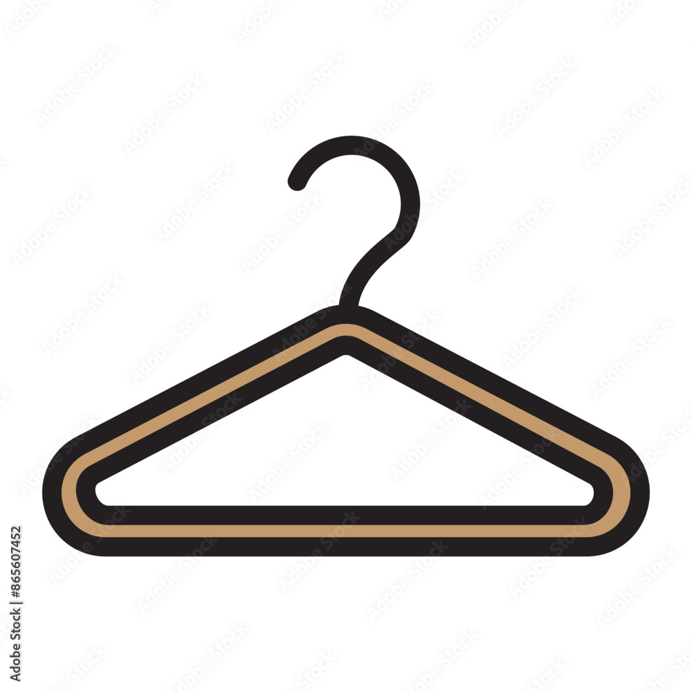 Hanger Vector Filled Icon Design Hanger Vector Filled Icon Design